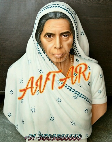 Marble Female Bust Statue